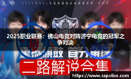 2025职业联赛：佛山电竞对阵济宁电竞的冠军之争对决
